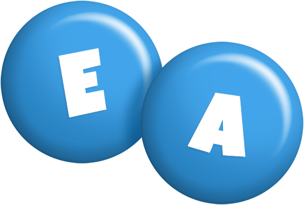 Ea candy-blue logo