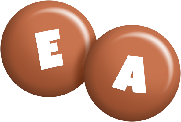 Ea candy-brown logo