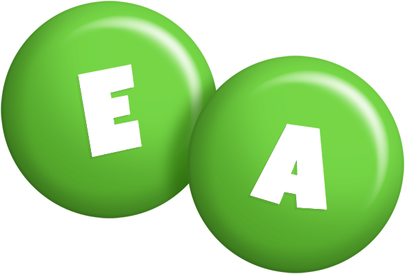Ea candy-green logo