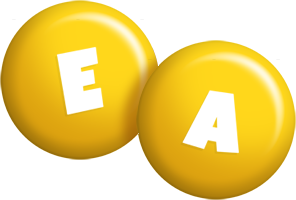 Ea candy-yellow logo