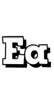 Ea snowing logo