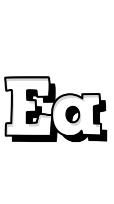 Ea snowing logo