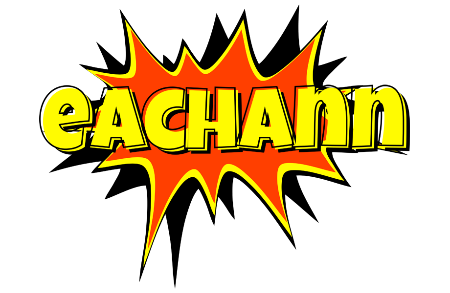 Eachann bazinga logo