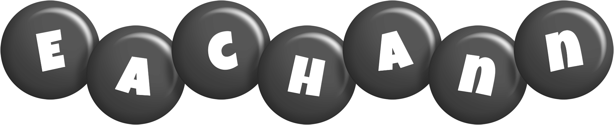 Eachann candy-black logo