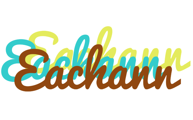 Eachann cupcake logo