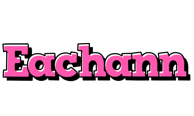 Eachann girlish logo