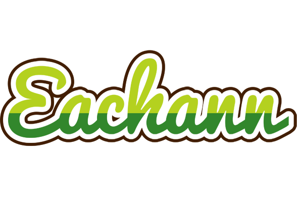 Eachann golfing logo