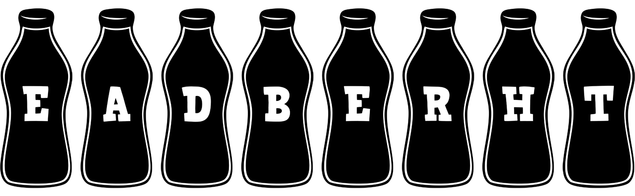 Eadberht bottle logo