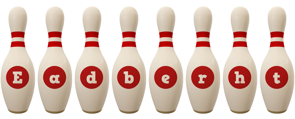Eadberht bowling-pin logo