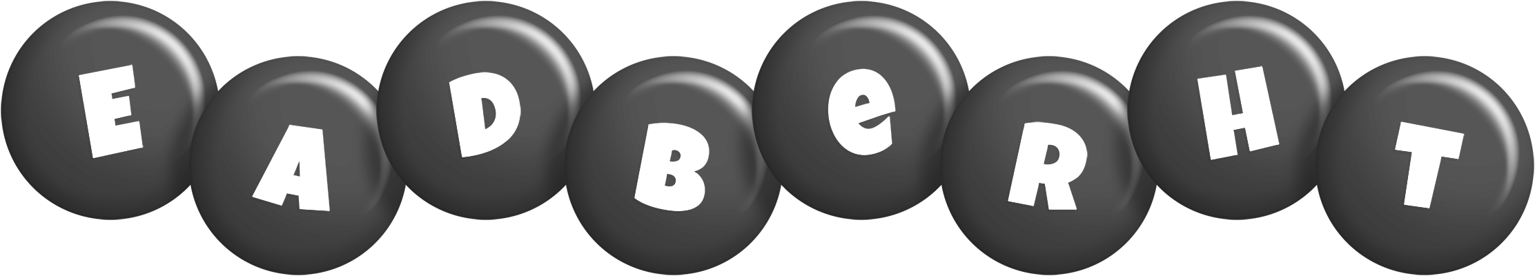 Eadberht candy-black logo