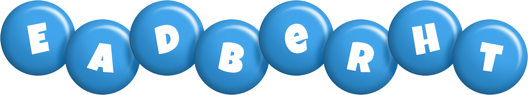 Eadberht candy-blue logo