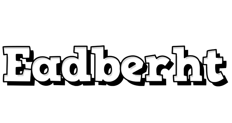 Eadberht snowing logo