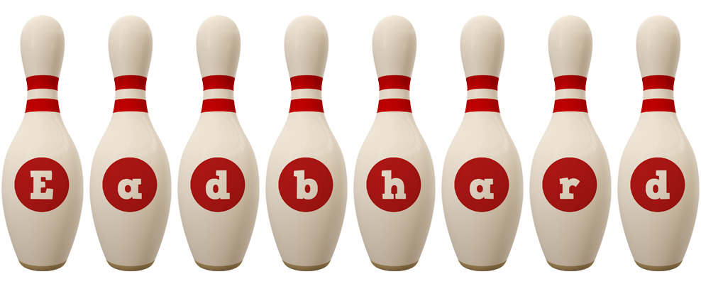 Eadbhard bowling-pin logo