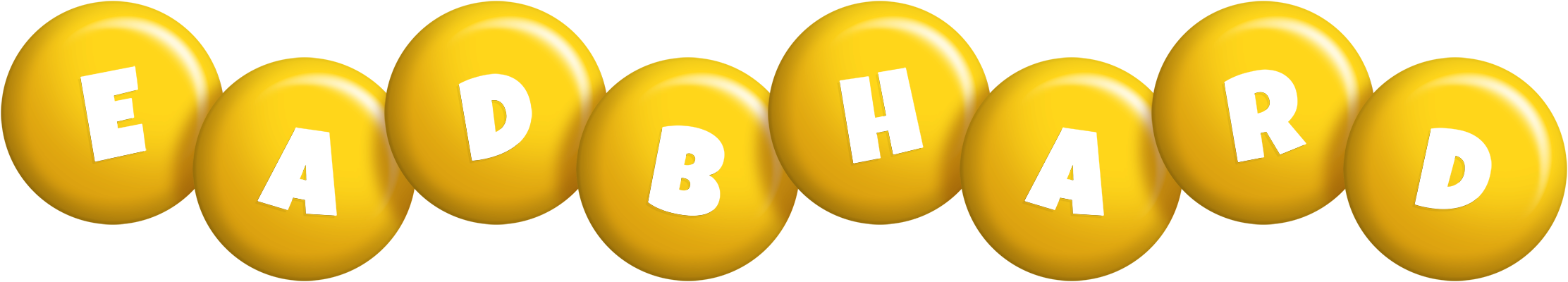 Eadbhard candy-yellow logo