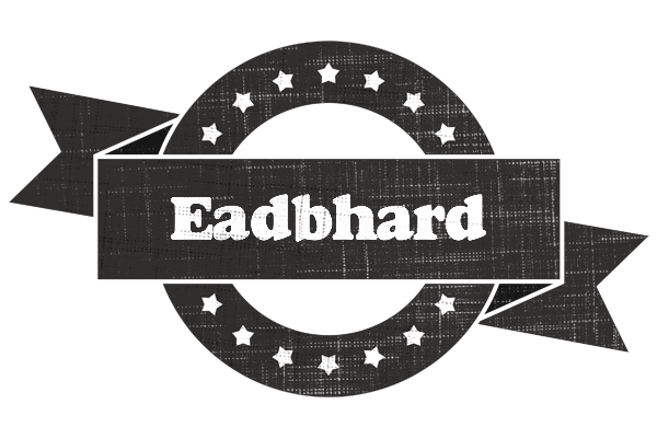 Eadbhard grunge logo