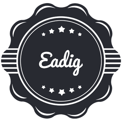 Eadig badge logo