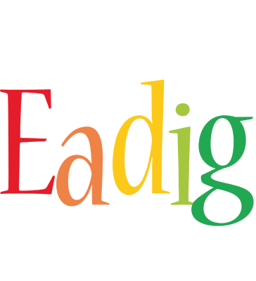 Eadig birthday logo