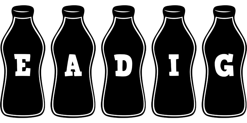 Eadig bottle logo
