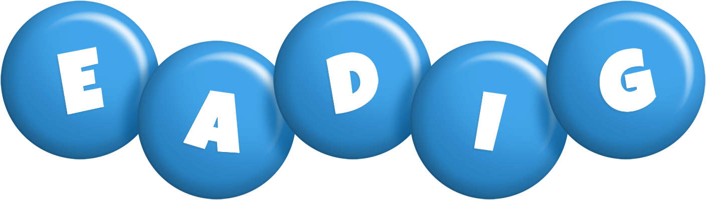 Eadig candy-blue logo