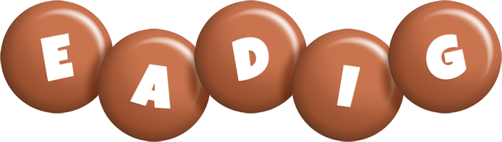 Eadig candy-brown logo