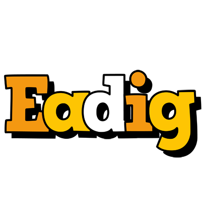 Eadig cartoon logo