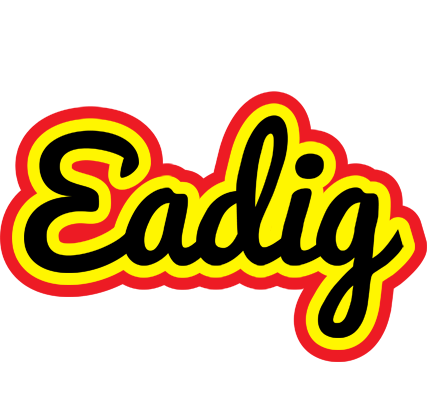 Eadig flaming logo
