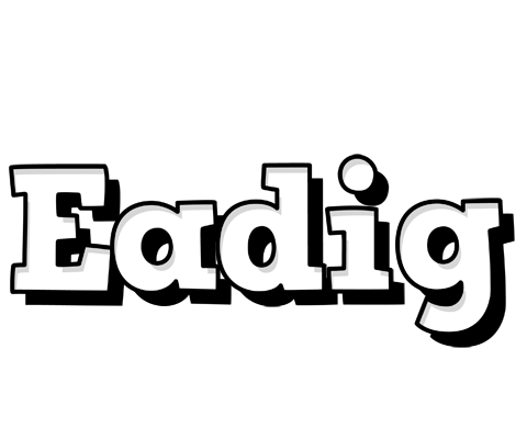 Eadig snowing logo