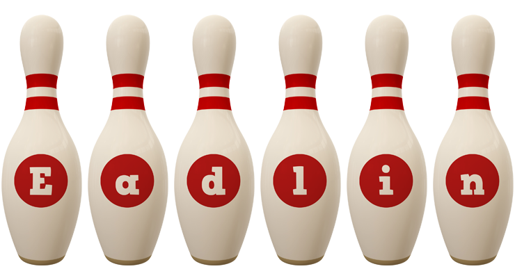 Eadlin bowling-pin logo