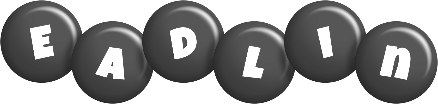 Eadlin candy-black logo