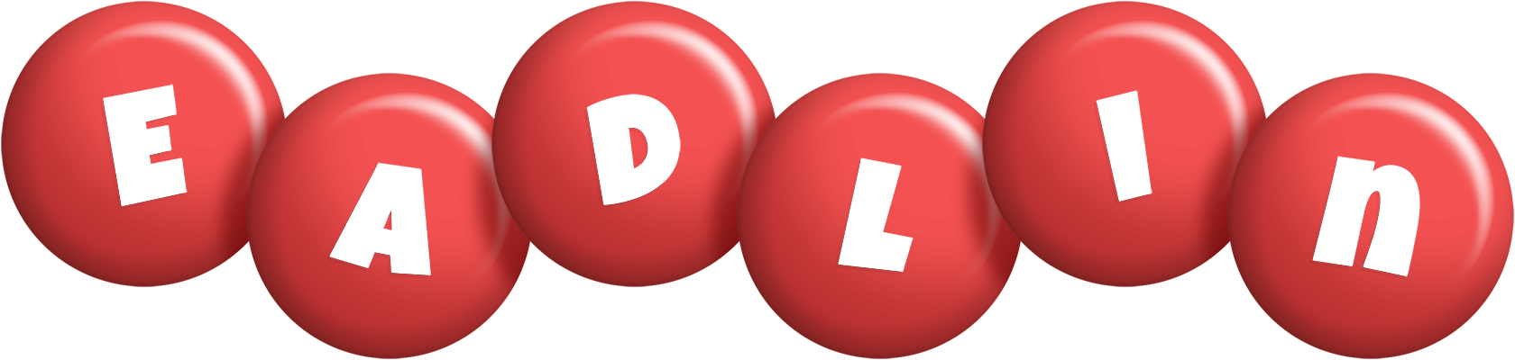 Eadlin candy-red logo