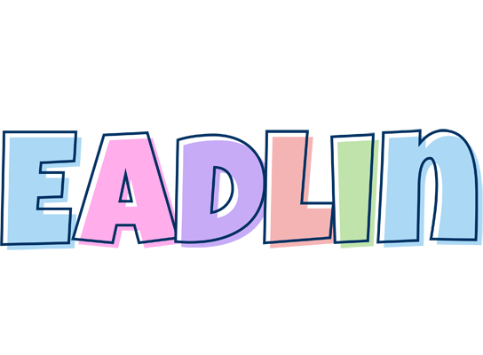 Eadlin pastel logo