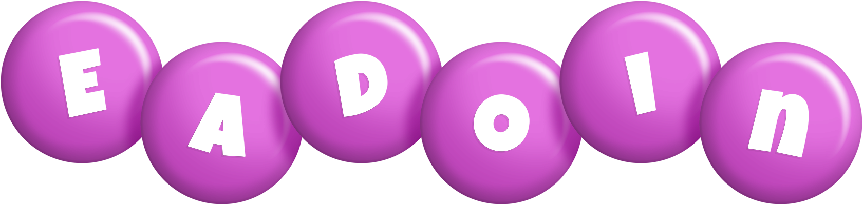 Eadoin candy-purple logo