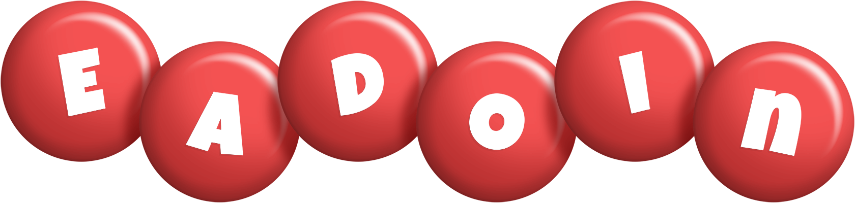 Eadoin candy-red logo