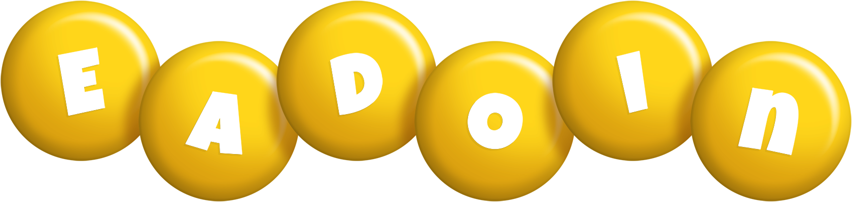 Eadoin candy-yellow logo