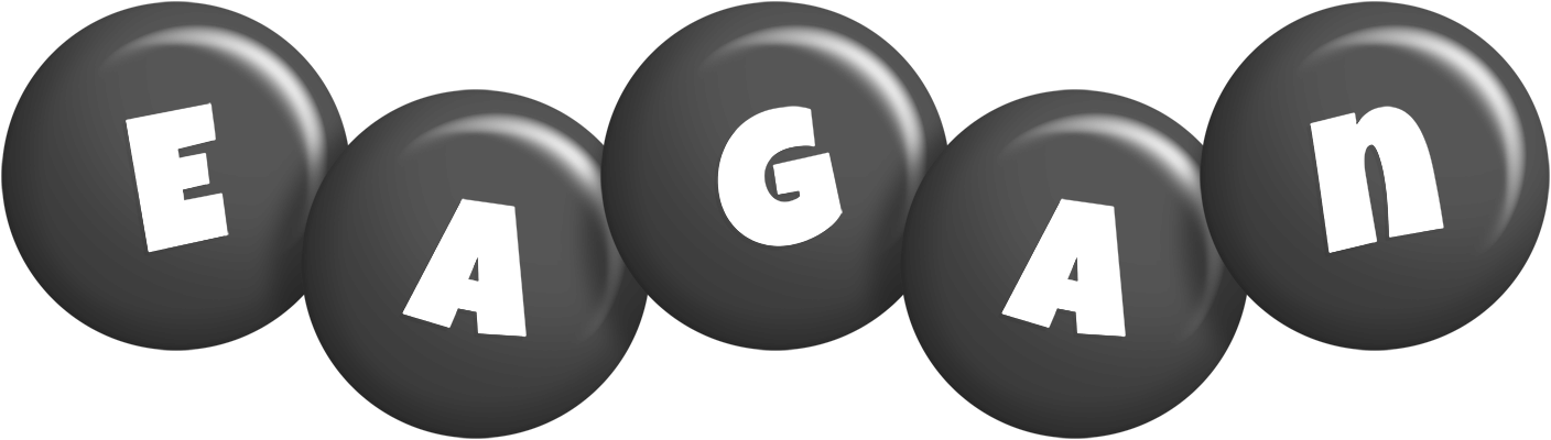 Eagan candy-black logo