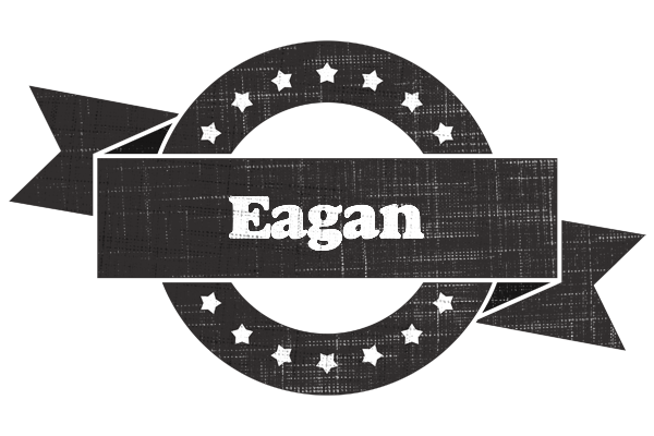 Eagan grunge logo