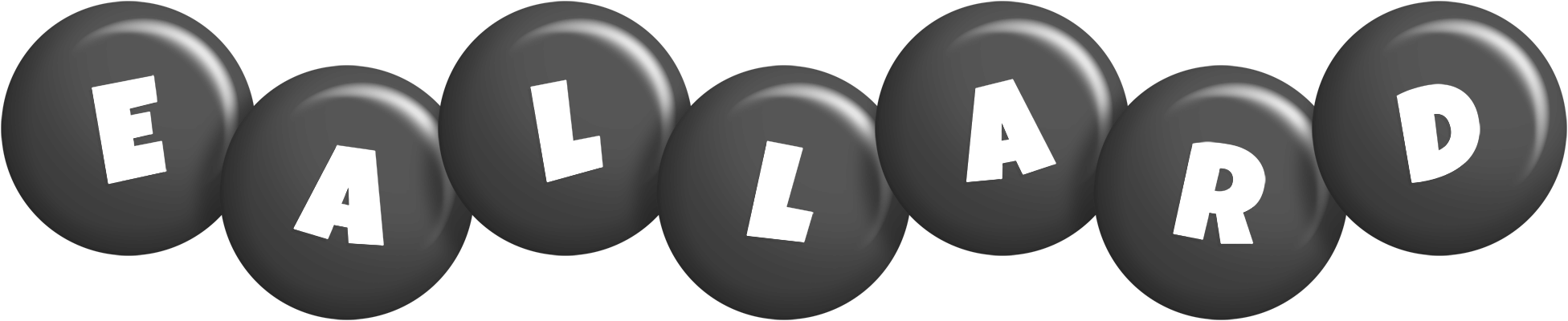 Eallard candy-black logo