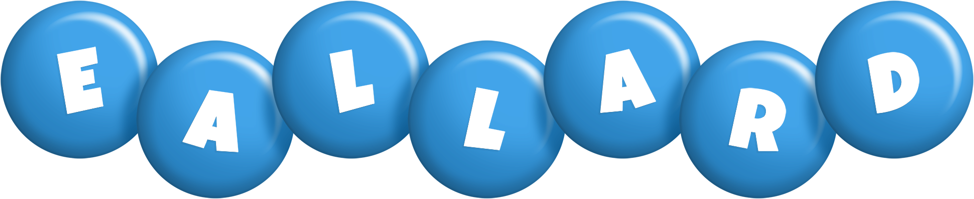 Eallard candy-blue logo