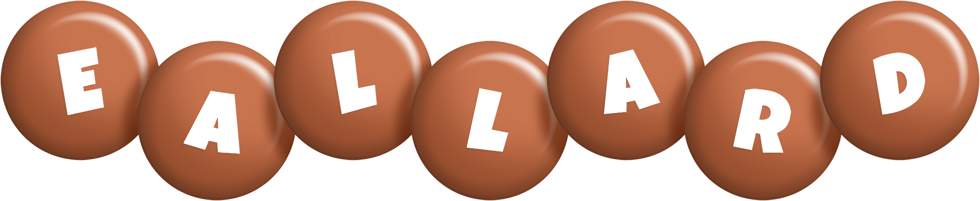 Eallard candy-brown logo