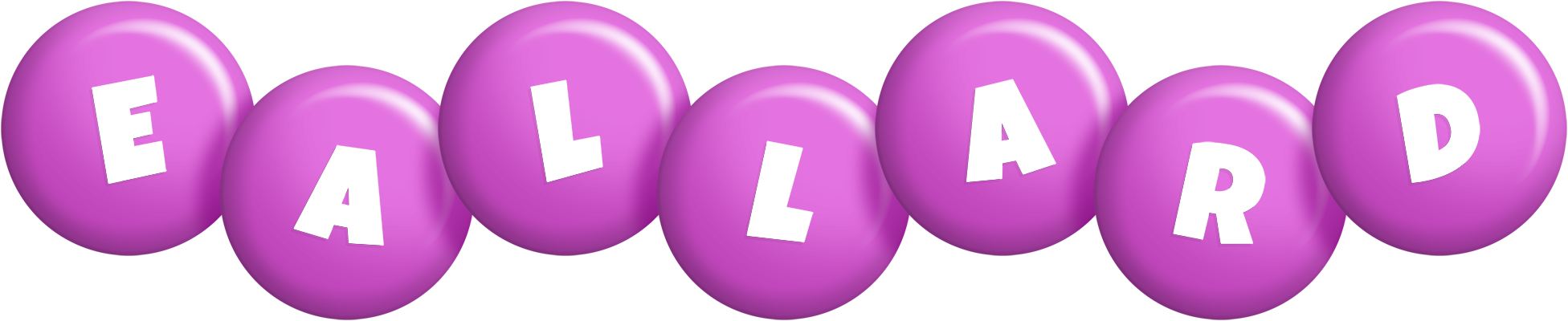 Eallard candy-purple logo