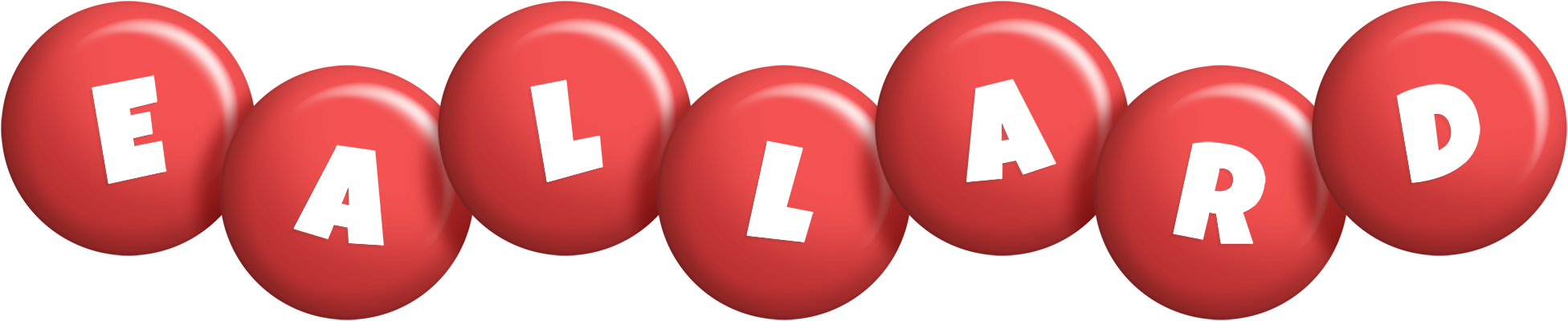 Eallard candy-red logo