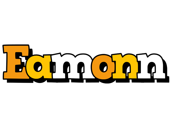 Eamonn cartoon logo