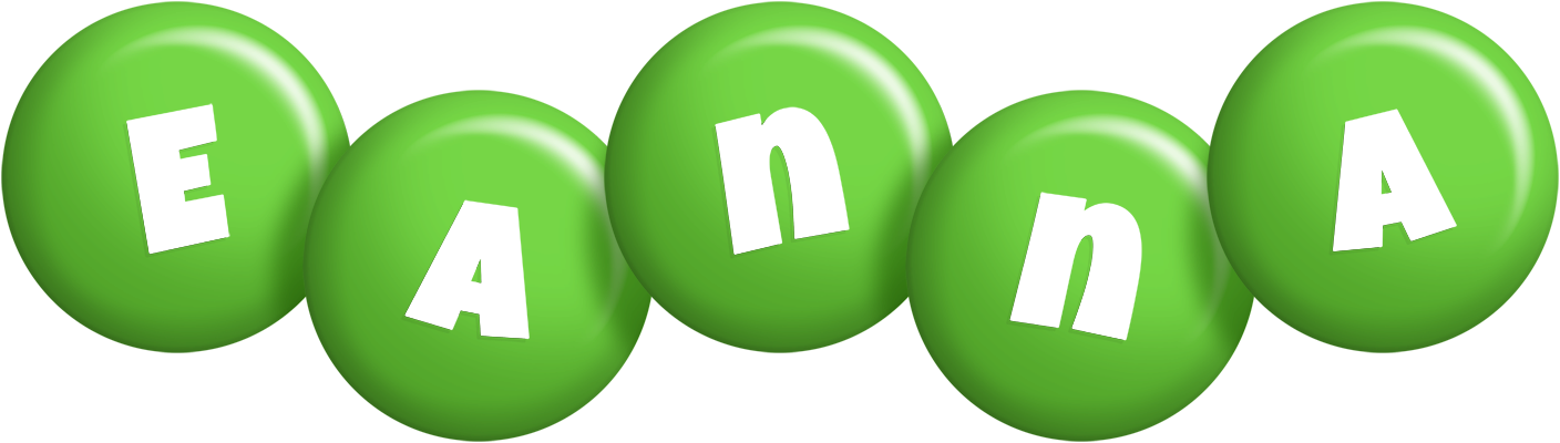 Eanna candy-green logo