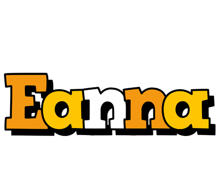Eanna cartoon logo