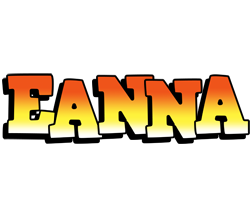 Eanna sunset logo