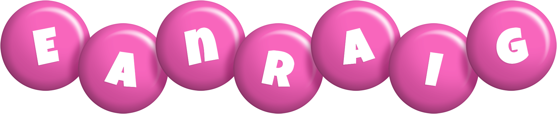 Eanraig candy-pink logo