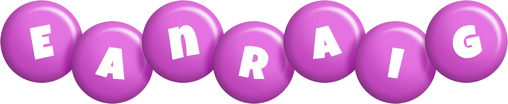 Eanraig candy-purple logo