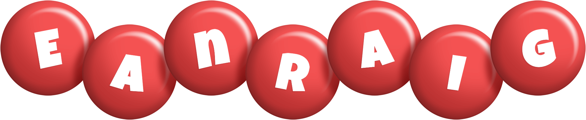 Eanraig candy-red logo