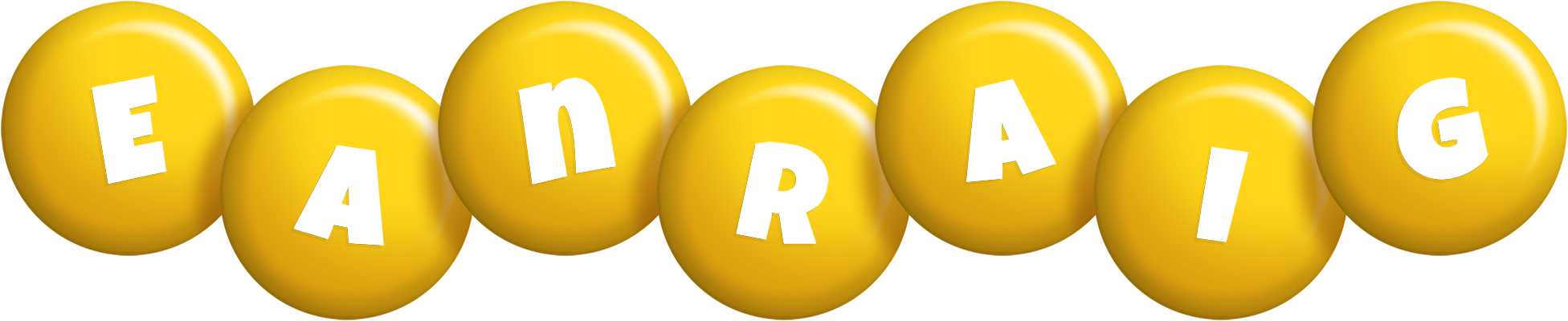 Eanraig candy-yellow logo