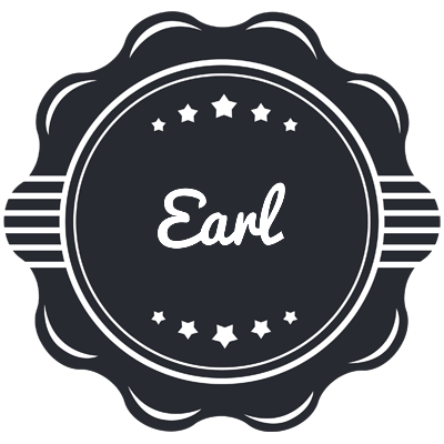 Earl badge logo